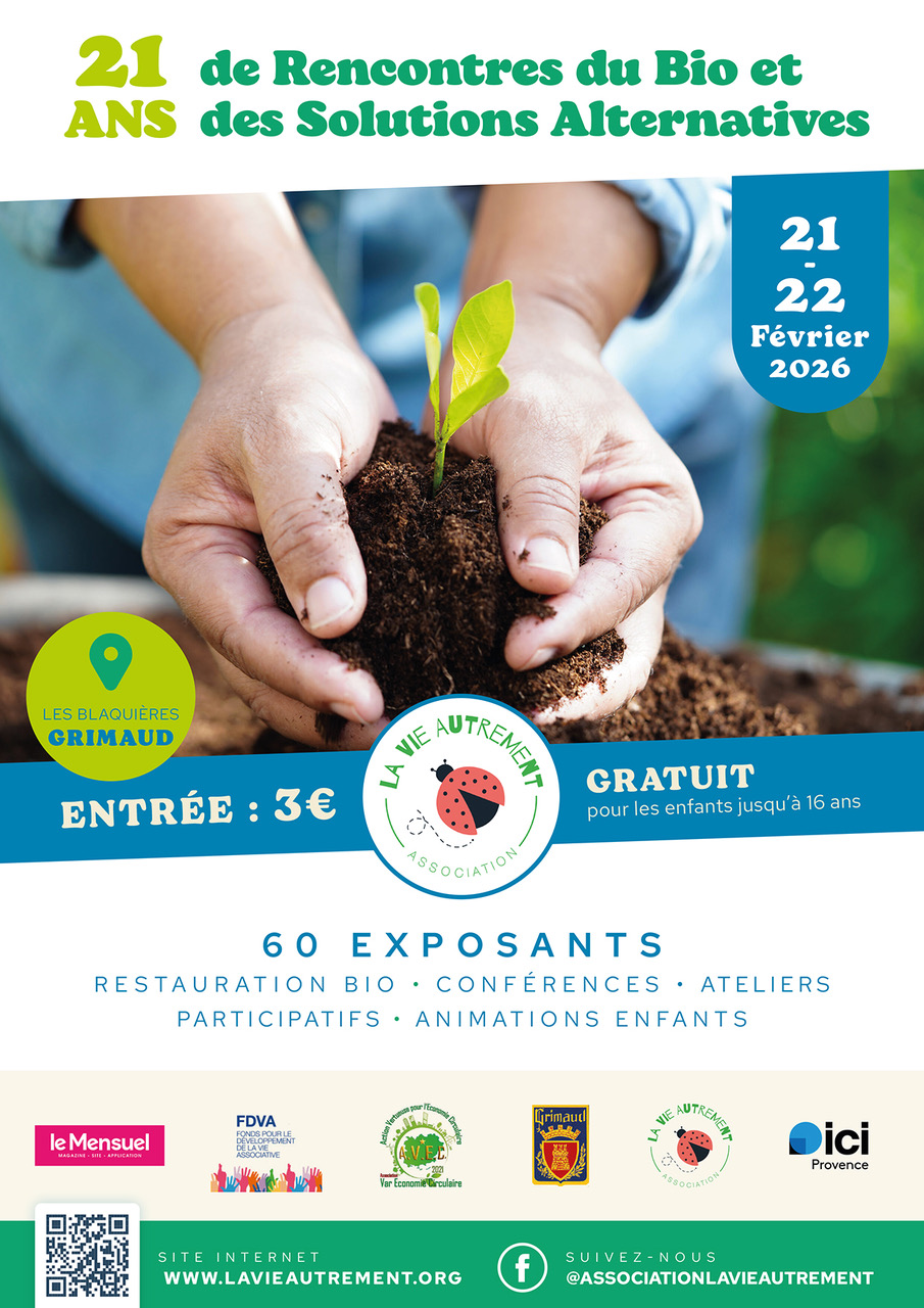 21° Rencontres La Vie Autrement GRIMAUD 02 2026